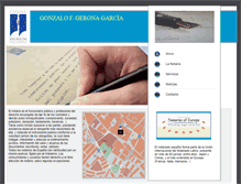 Tablet Screenshot of notariadeleganes.com